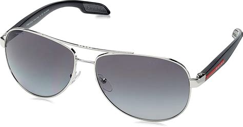 prada ps 53p 1bc5w1|Prada Linea Rossa Grey Gradient Pilot Men's .